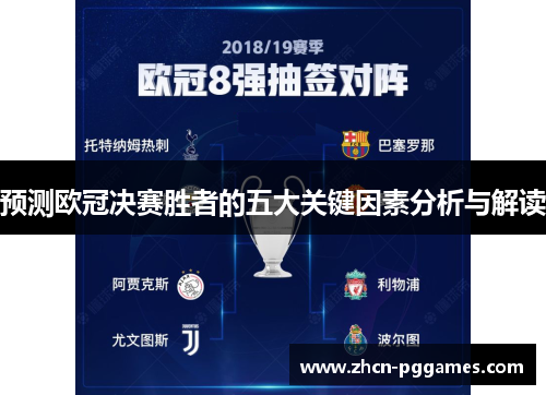 预测欧冠决赛胜者的五大关键因素分析与解读 预测欧冠决赛胜者的五大关键因素分析与解读